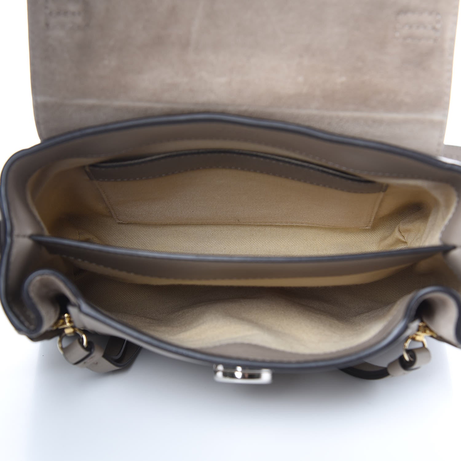 Chloe Calfskin Mini Faye Day Shoulder Bag Motty Grey 5 of 8