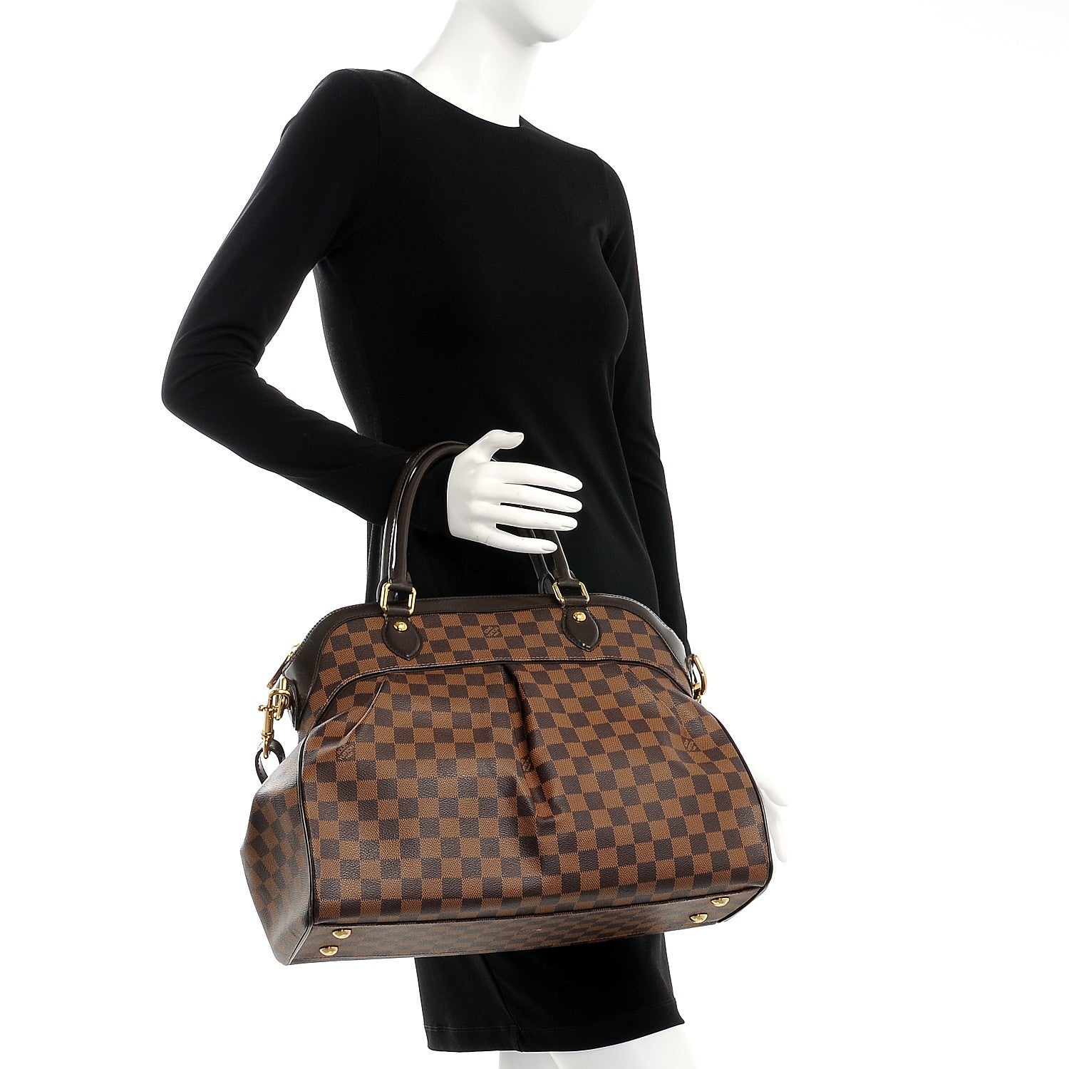 Louis Vuitton Damier Ebene Trevi GM 3 of 10