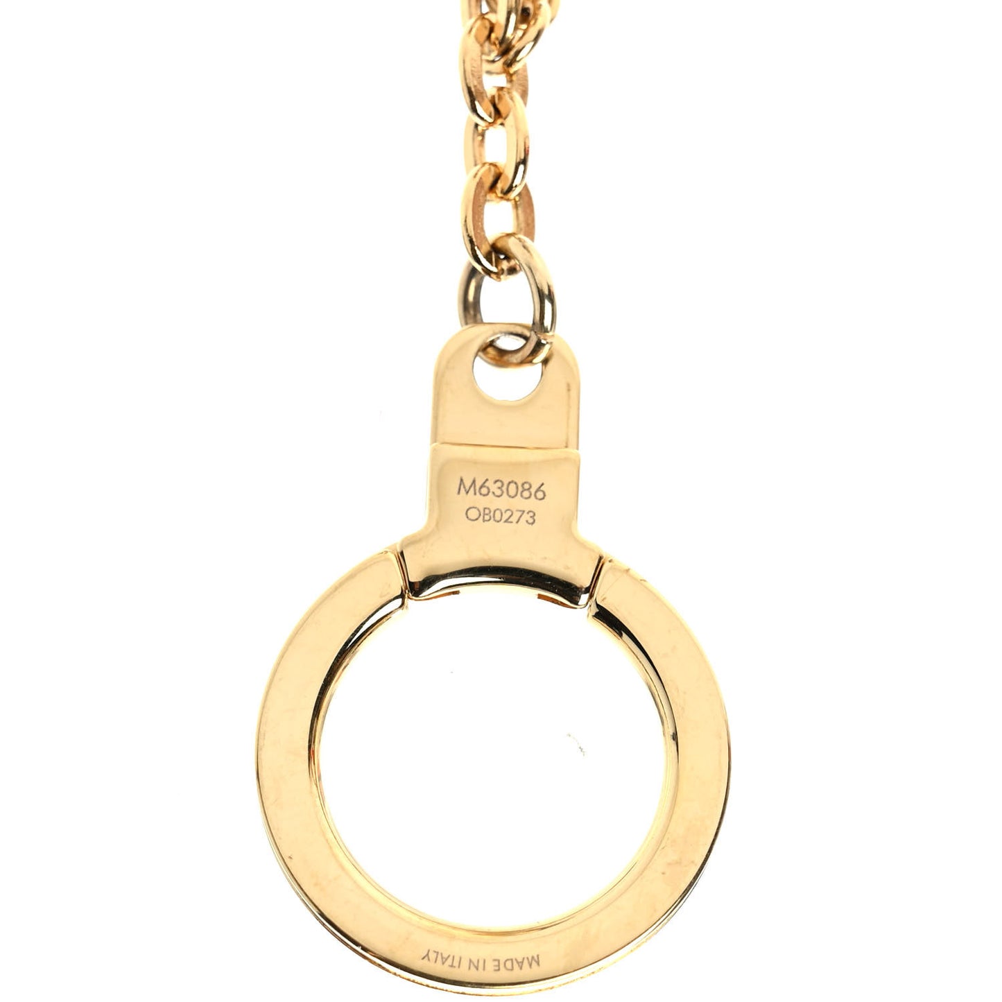 Brass Monogram Blooming Flowers Bag Charm Key Holder Rose Ballerine