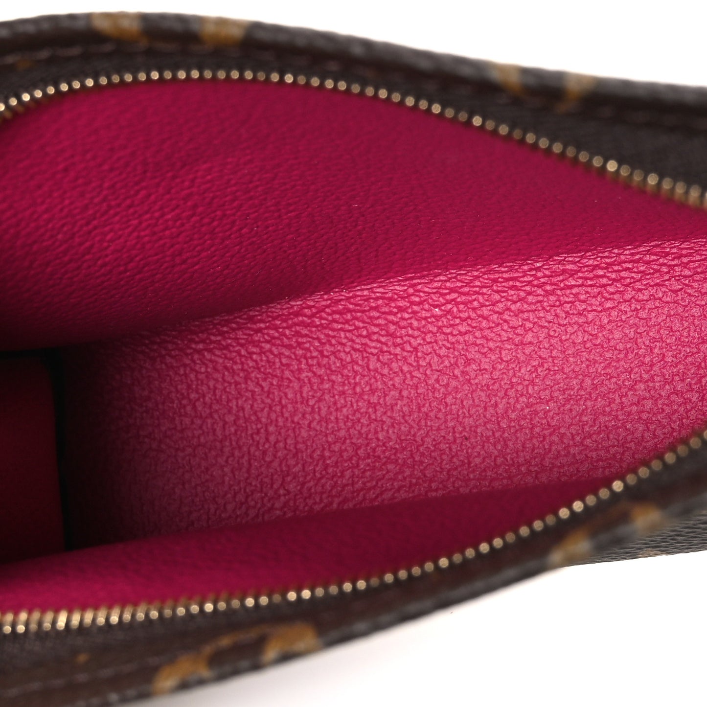 Monogram Toiletry Pouch 15 Fuchsia