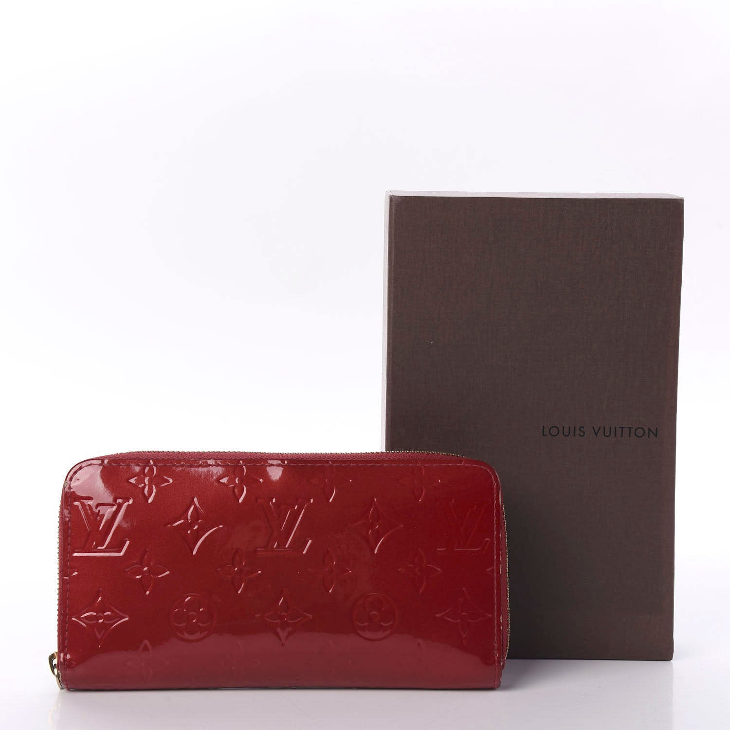 Louis Vuitton Vernis Zippy Wallet Pomme D'Amour 11 of 11