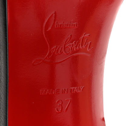 Christian Louboutin Nappa Loubi Queen 120 Pumps 37 Black 8 of 9