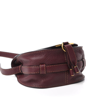 Chloe Calfskin Mini Marcie Round Crossbody Bag Wild Purple 4 of 9