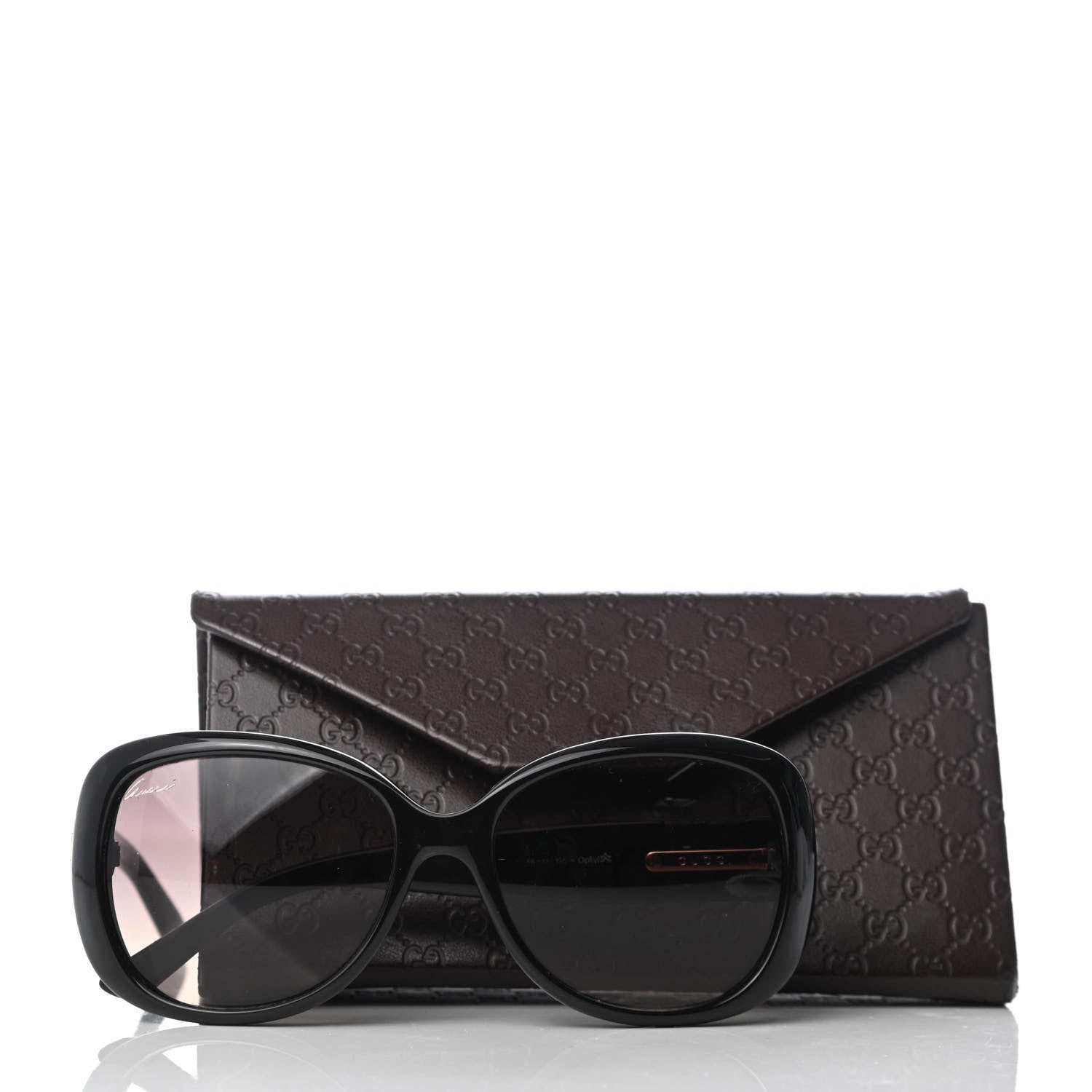 Gucci Crystal GG Sunglasses GG 3644/N/S Black 8 of 8