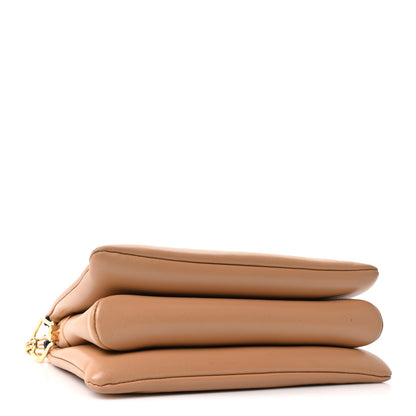 Louis Vuitton Lambskin Embossed Monogram Coussin PM Camel 3 of 9