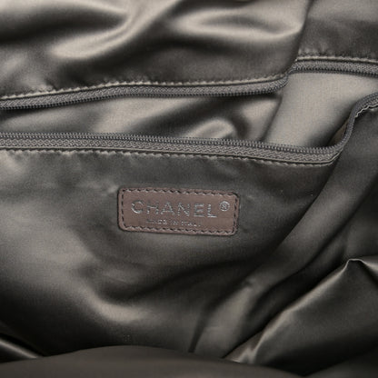 Chanel Glazed Caviar Large Pocket In The City Tote Black 6 of 11