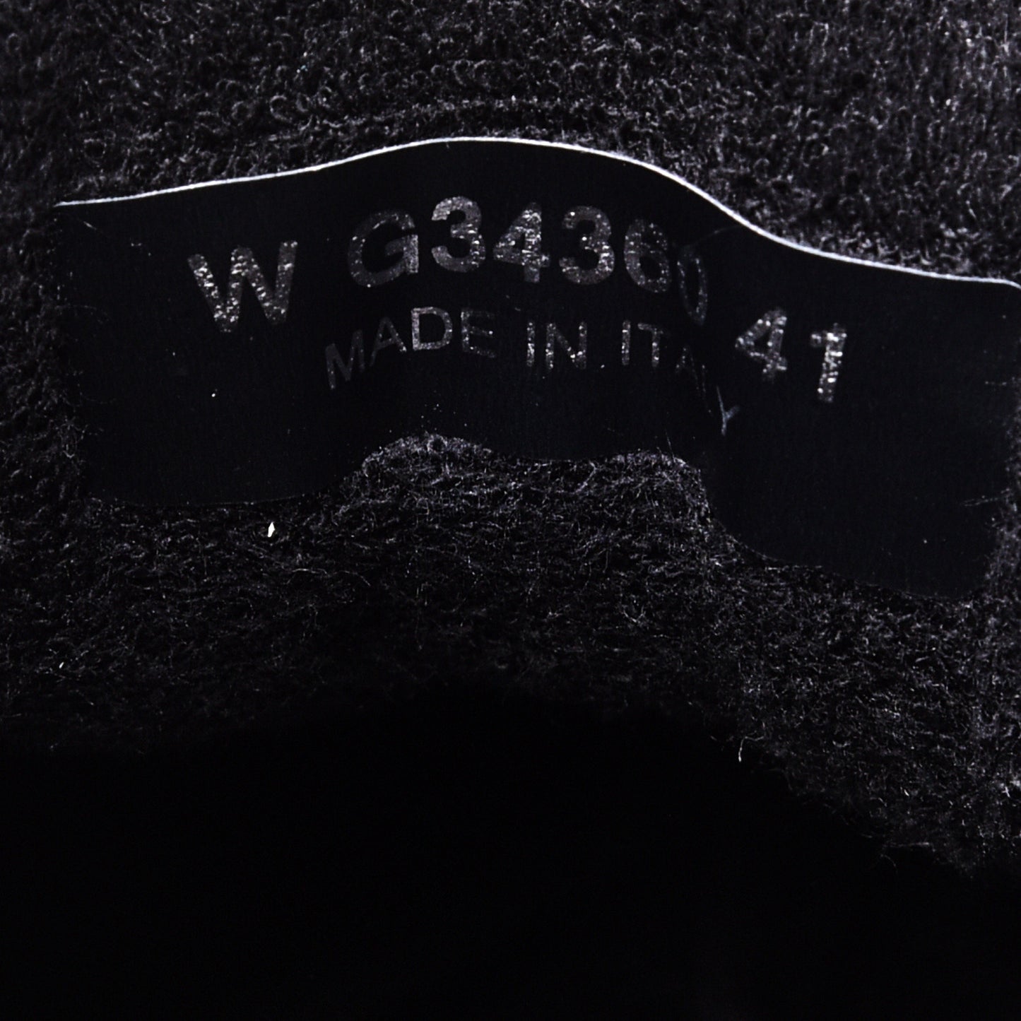 Nylon Calfskin Suede CC Sneakers 41 Black