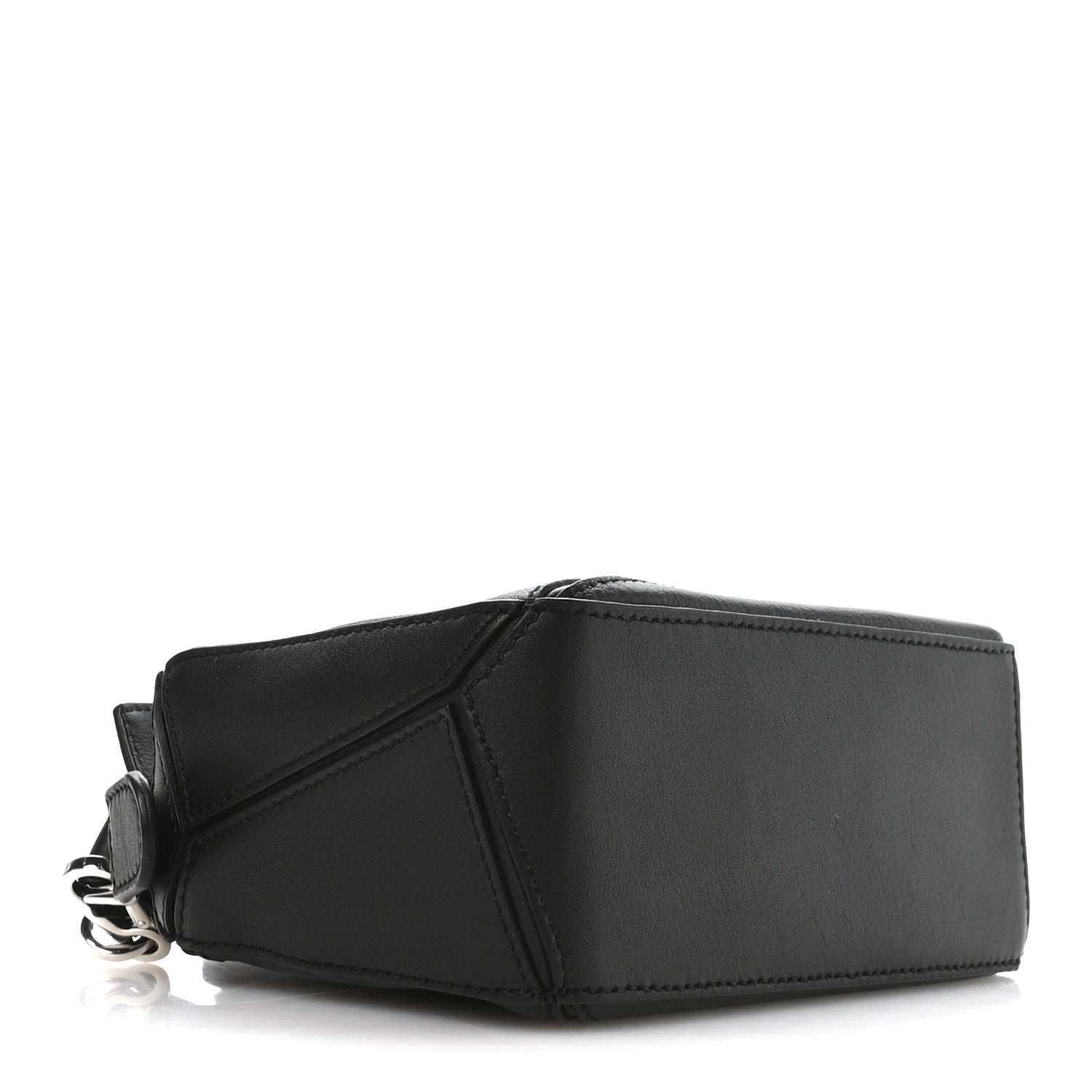 Loewe Calfskin LED Mini Puzzle Bag Black 5 of 12
