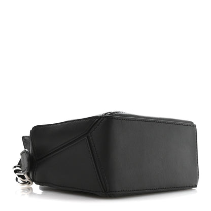 Loewe Calfskin LED Mini Puzzle Bag Black 5 of 12