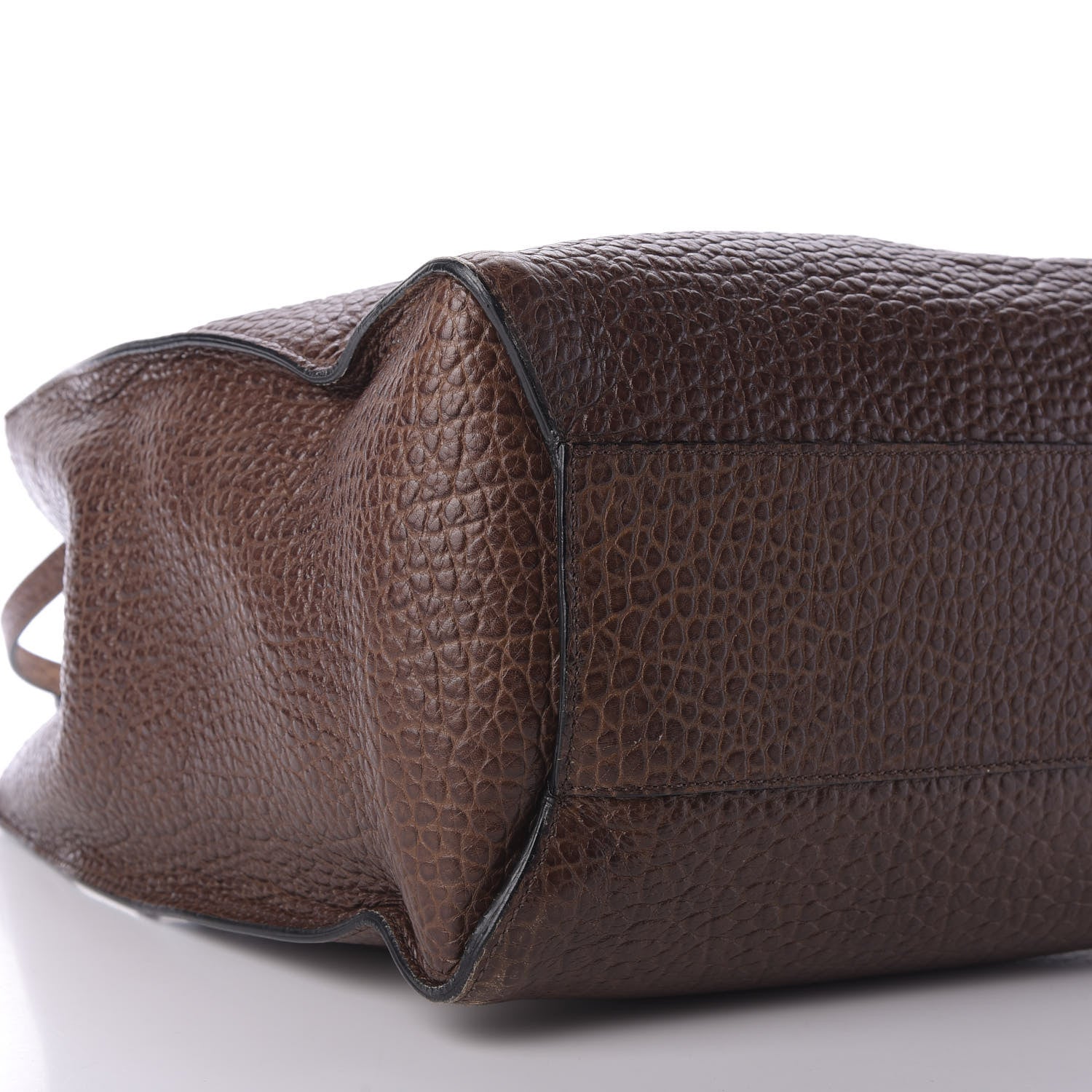 Burberry Heritage Grain Medium Woodbury Tote Brown 6 of 8