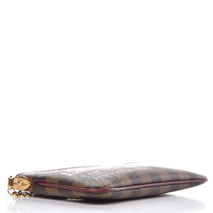 Louis Vuitton Damier Ebene Milla MM Trunk Pochette 4 of 9