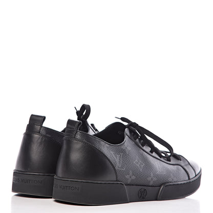 Louis Vuitton Monogram Eclipse Match Up Sneakers 7 Black 4 of 10