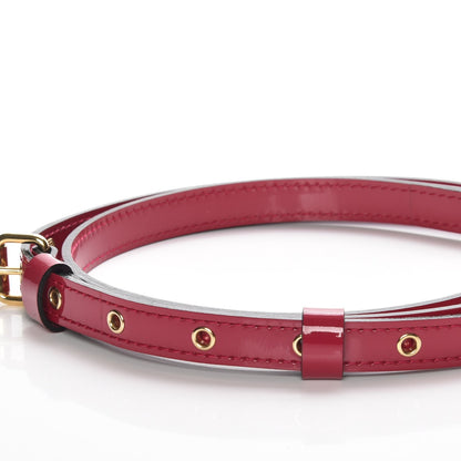 Louis Vuitton Patent 16mm Adjustable Shoulder Strap Rose Indien 3 of 5