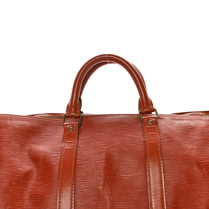 Louis Vuitton Epi Keepall 50 Kenyan Fawn 7 of 21