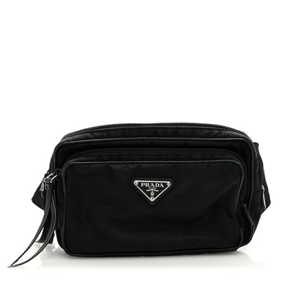 Prada Re-Nylon Saffiano Belt Bag Black Black 1 of 8