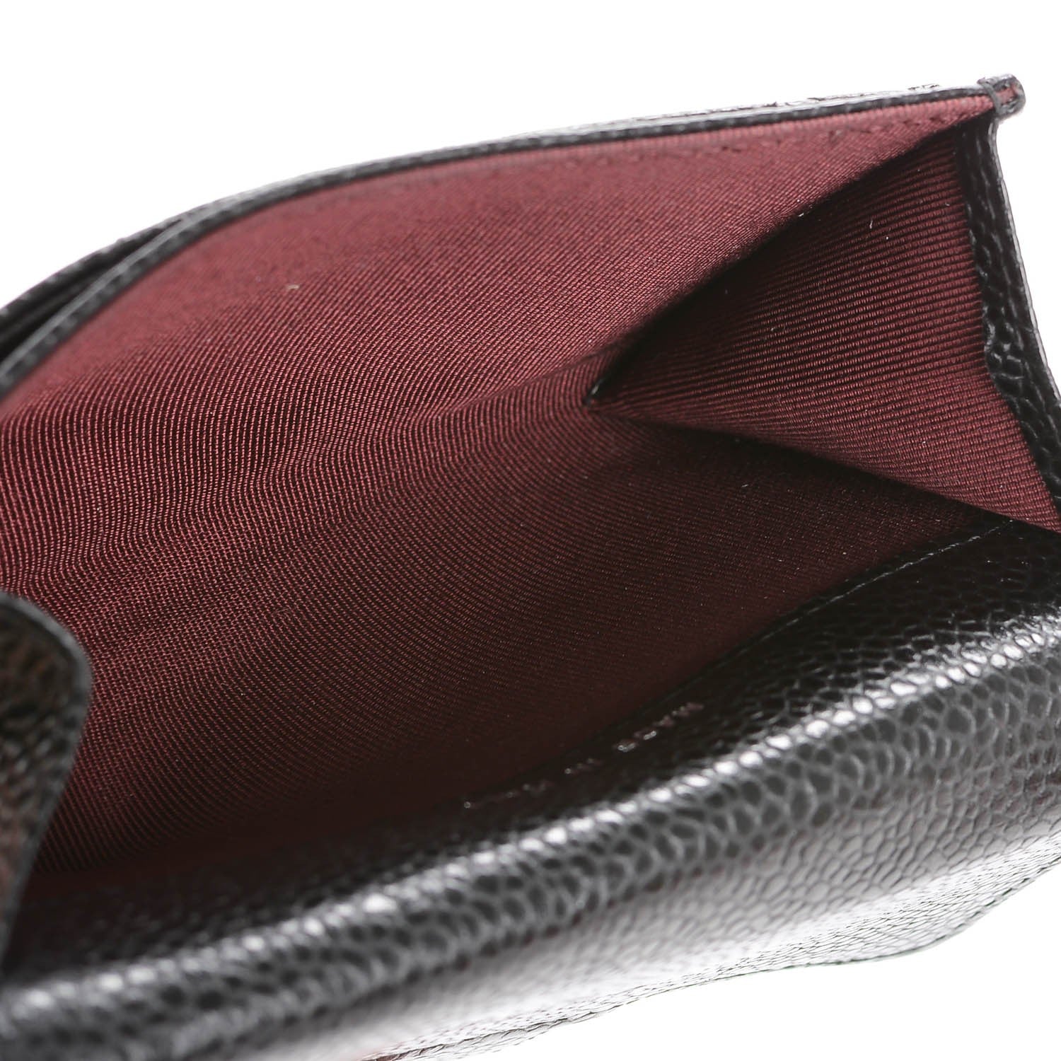 Chanel Caviar Quilted Flap Card Holder Black 8 of 8