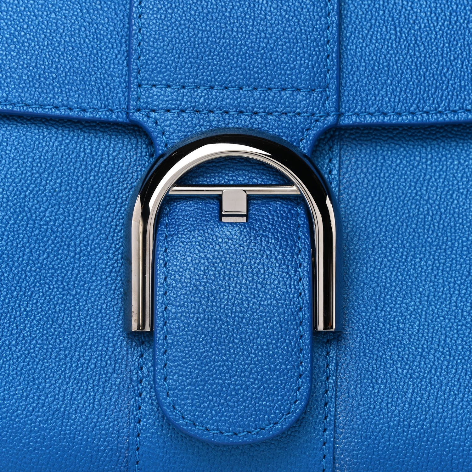 Delvaux Calfskin Mini Brillant East West Satchel Satin Electric 16 of 23