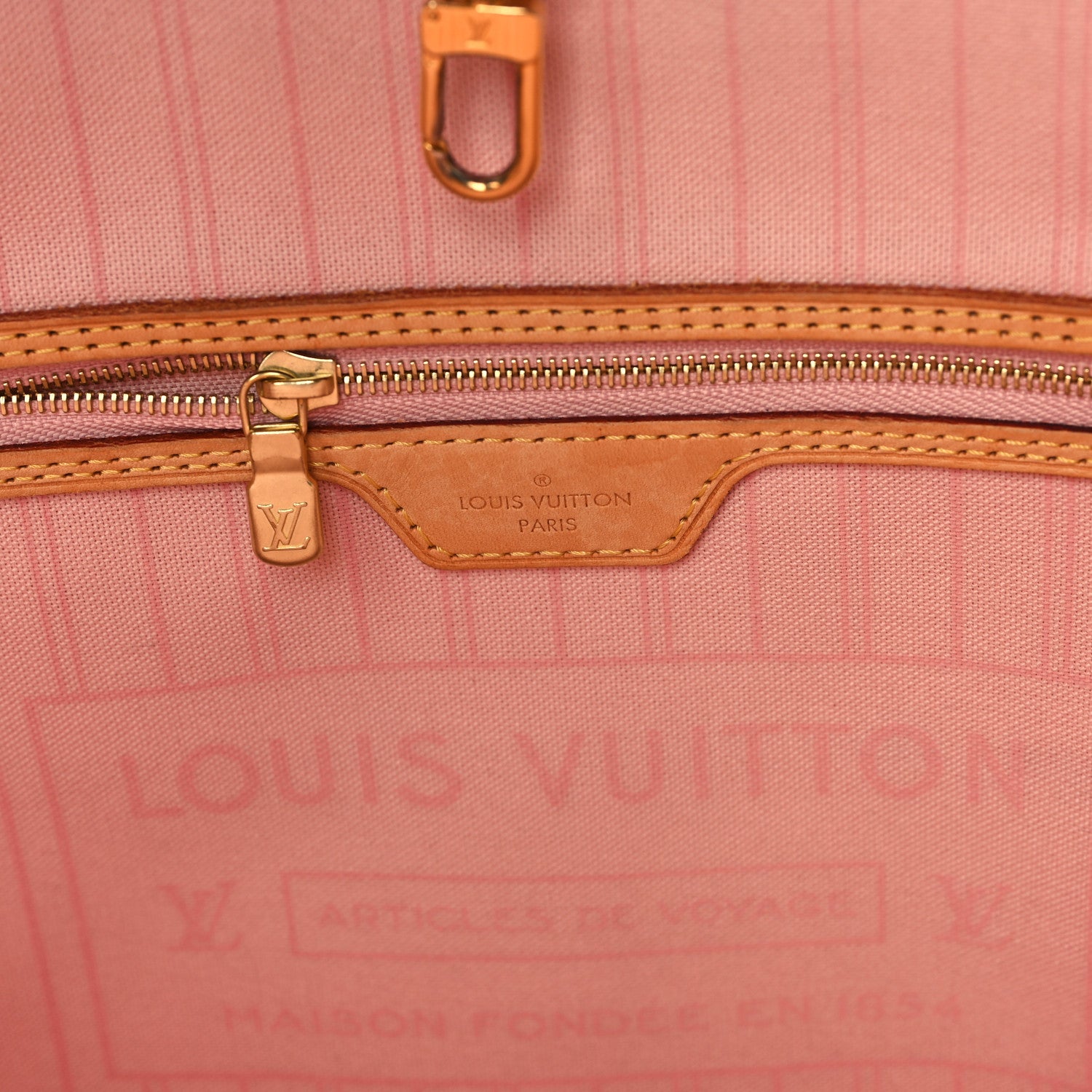 Louis Vuitton Damier Azur Neo Neverfull MM Rose Ballerine 6 of 12