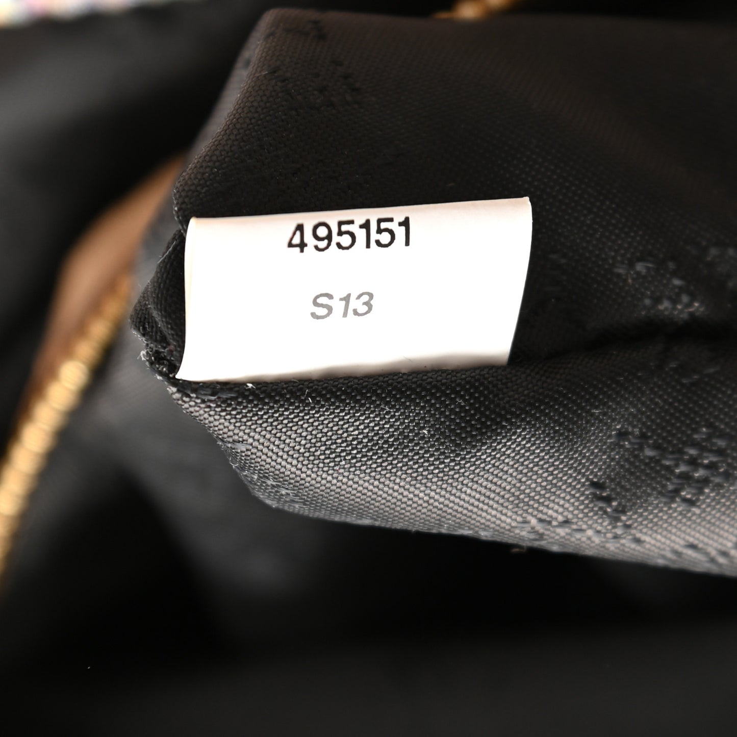 Eco Python Oleographic Small Falabella Tote