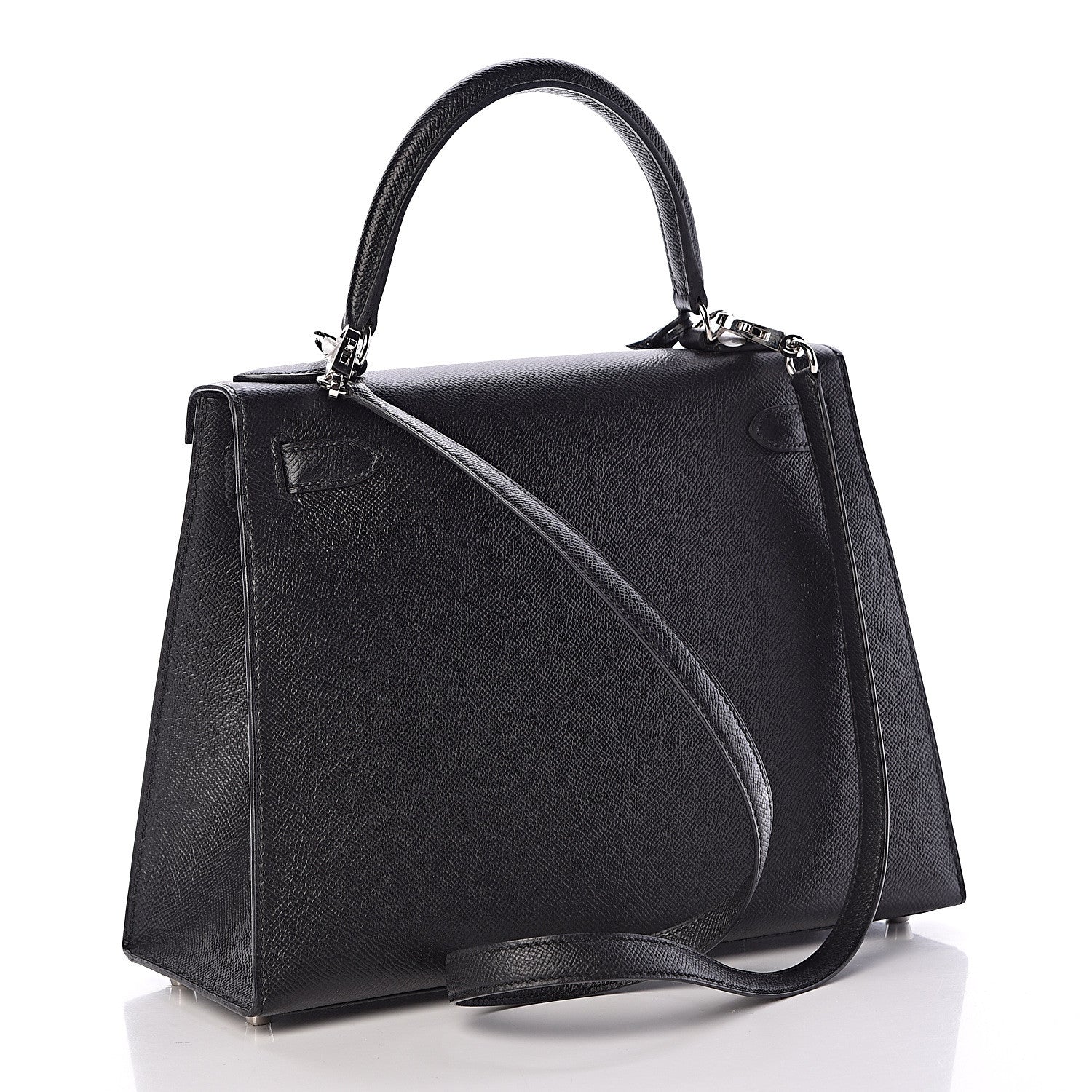 Hermes Epsom Kelly Sellier 28 Black 4 of 40