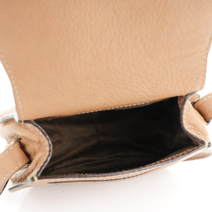 Chloe Calfskin Mini Marcie Round Crossbody Bag Nut 5 of 8