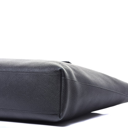 Louis Vuitton Taurillon Cabas Voyage Tote Black 9 of 9
