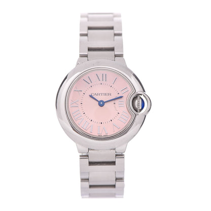 Cartier Stainless Steel 28mm Ballon Bleu De Cartier Quartz Watch Pink 1 of 10