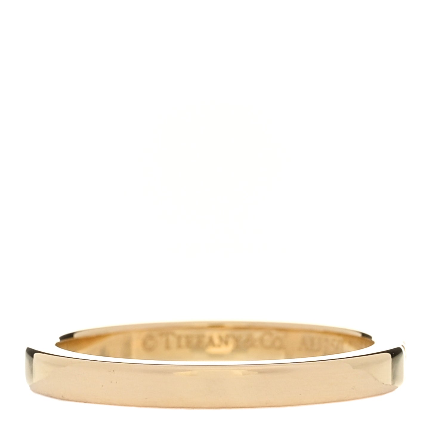 18K Yellow Gold Diamond Novo Half Circle Band Ring 47 4