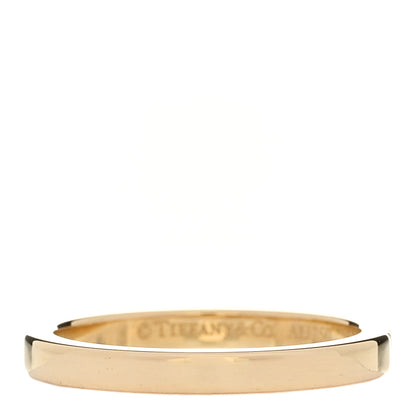 Tiffany 18K Yellow Gold Diamond Novo Half Circle Band Ring 47 4 3 of 4