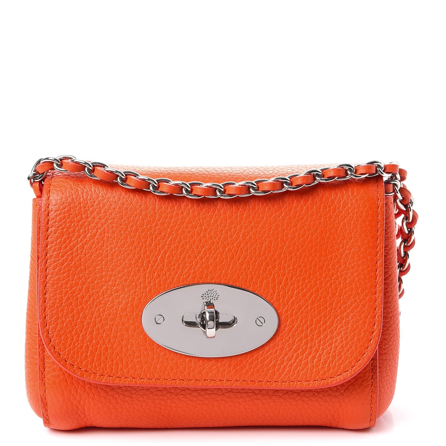 Mulberry Small Classic Grain Calfskin Mini Lily Manadrin 1 of 8