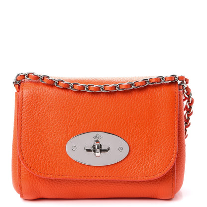 Mulberry Small Classic Grain Calfskin Mini Lily Manadrin 1 of 8