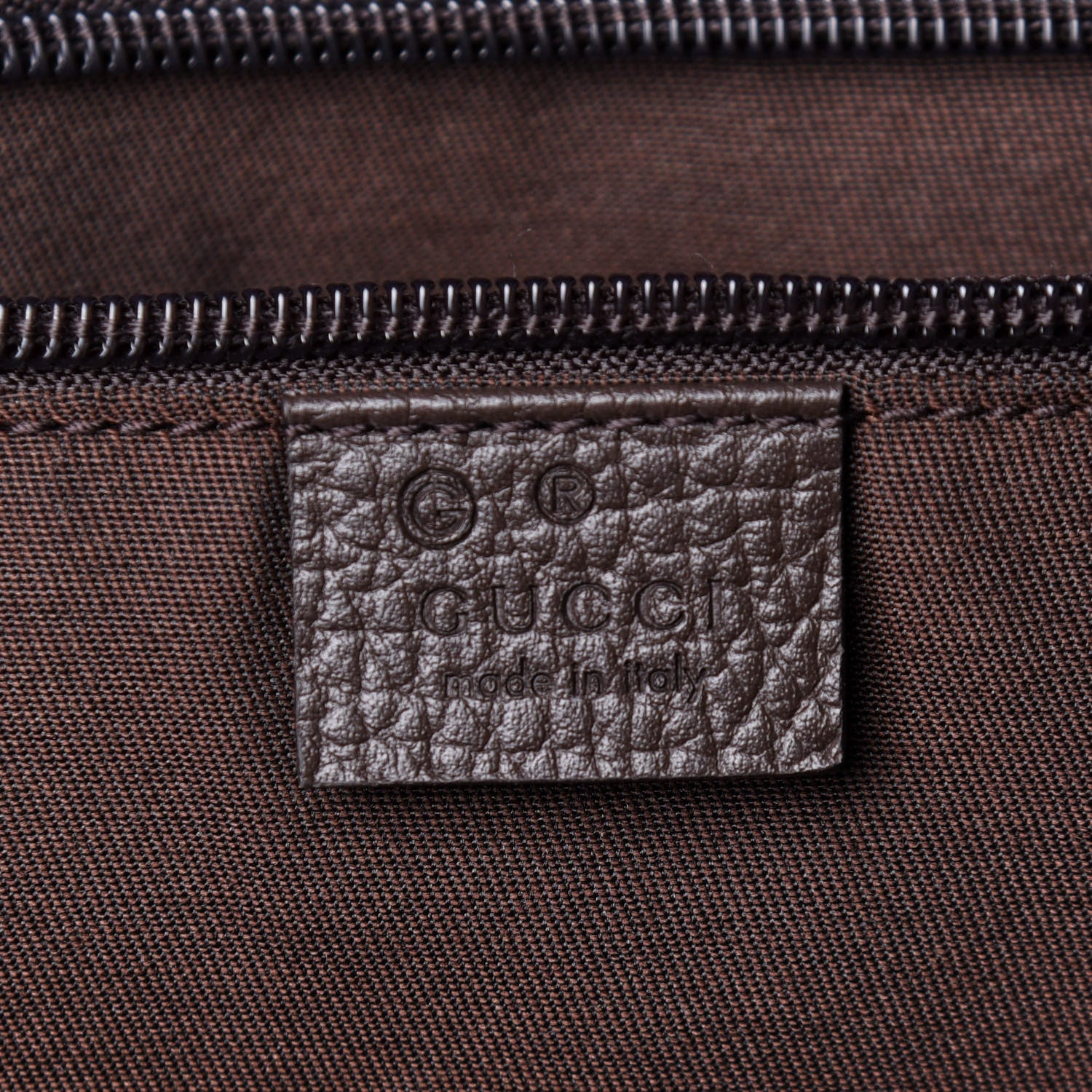 Gucci Monogram Dollar Calfskin Large Boston Duffle Bag Beige Ebony Testa di Moro Marrone Scuro 5 of 13