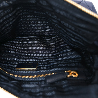 Prada Re-Nylon Saffiano Stitched Re-Edition 1995 Chaine Shoulder Bag Navy 5 of 11