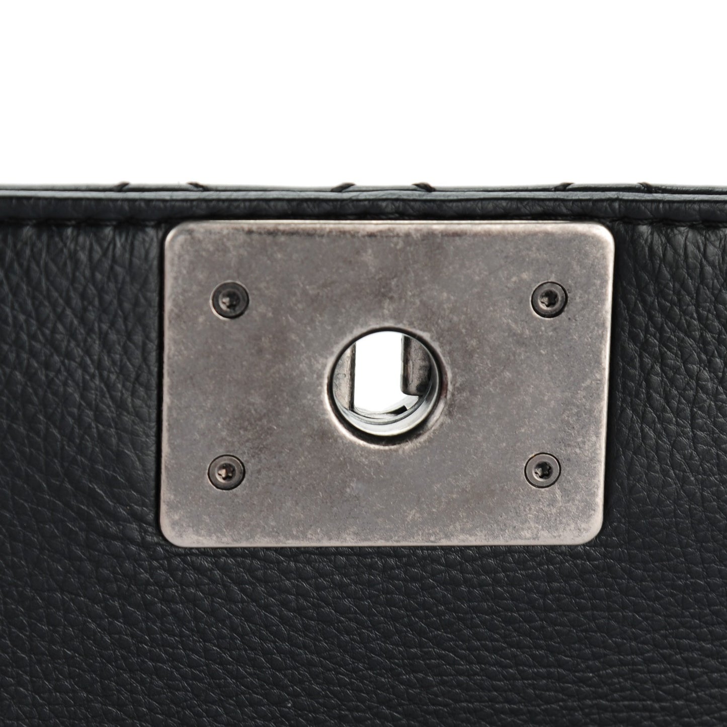 Calfskin New Medium Boy Reverso Flap Black