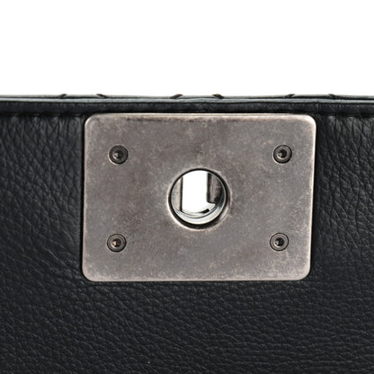 Chanel Calfskin New Medium Boy Reverso Flap Black 6 of 9