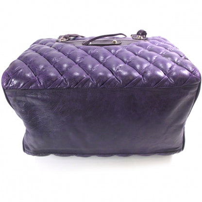 Balenciaga Chevre Quilted Matelasse Violet 4 of 10