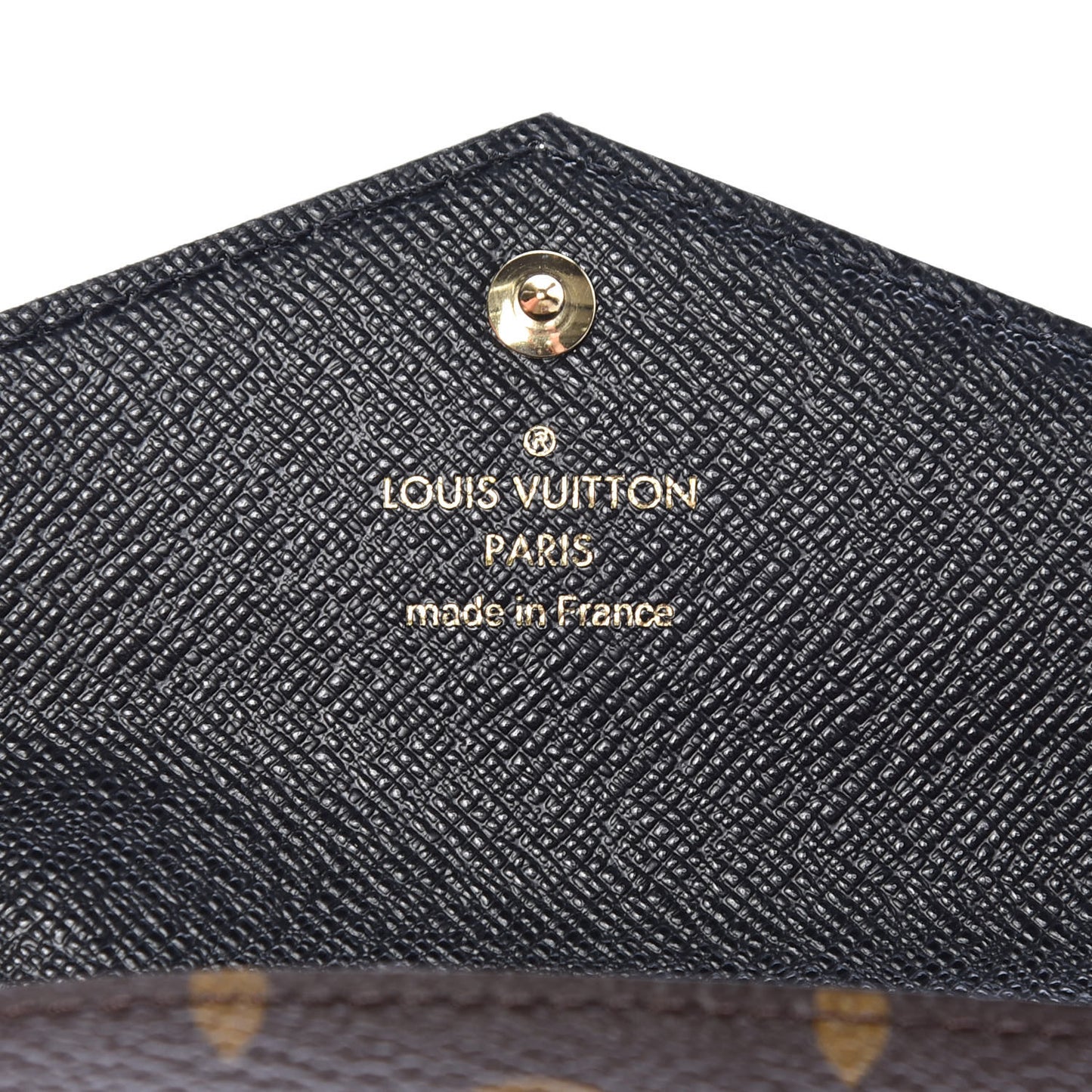 Monogram Daily Organizer Envelope Insert Black