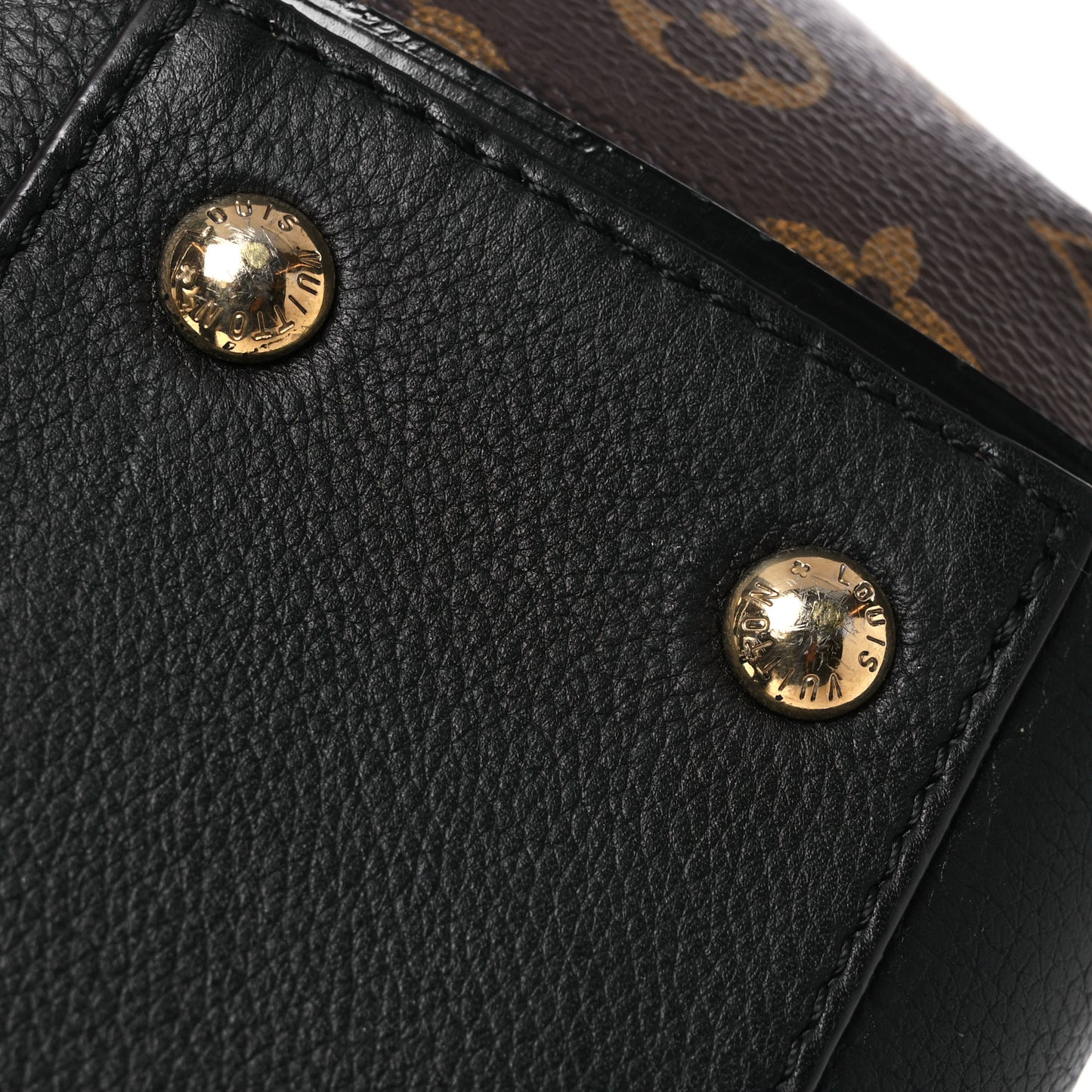 Calfskin Monogram Kimono Tote PM Black