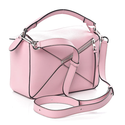 Loewe Calfskin Small Puzzle Bag Pastel Pink 3 of 9
