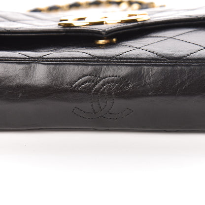 Chanel Lambskin Quilted Small Single Flap Black 13 of 16