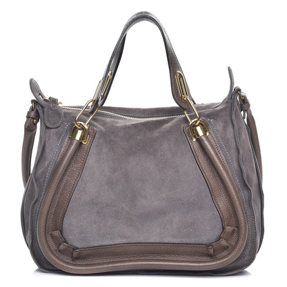 Chloe Suede Calfskin Medium Paraty Rock 1 of 8