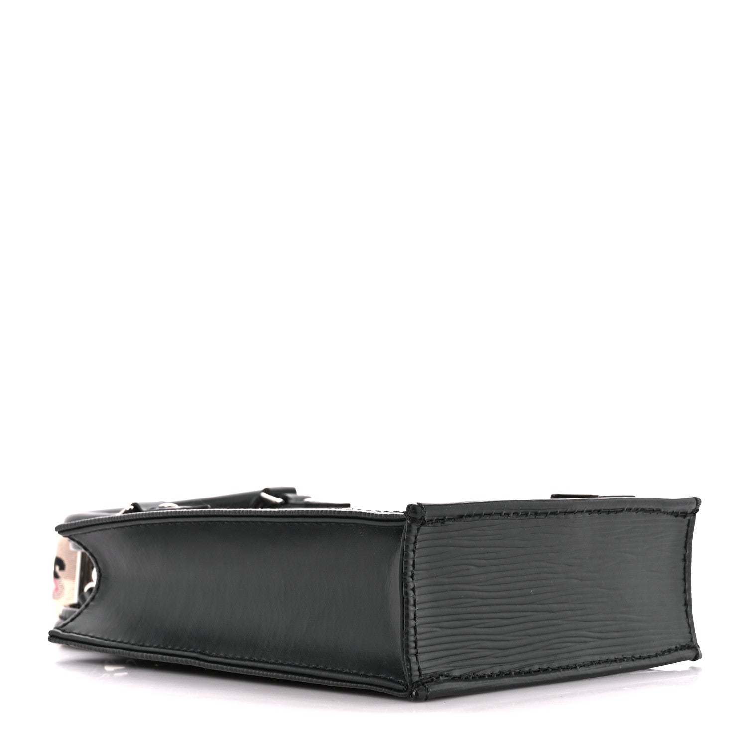 Louis Vuitton Epi Jacquard Petit Sac Plat Black 4 of 11