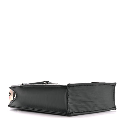 Louis Vuitton Epi Jacquard Petit Sac Plat Black 4 of 11
