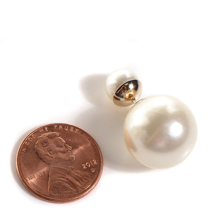Christian Dior Mise En Dior Tribal Earrings Cream 2 of 6