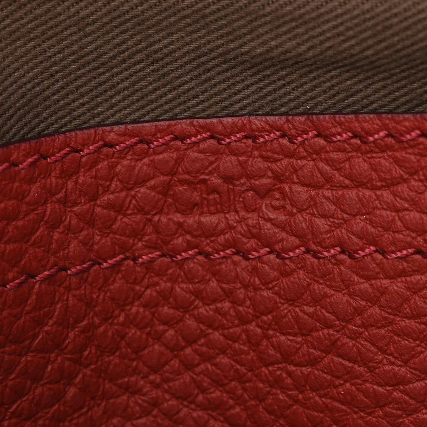 Calfskin Mini Marcie Round Crossbody Bag Red