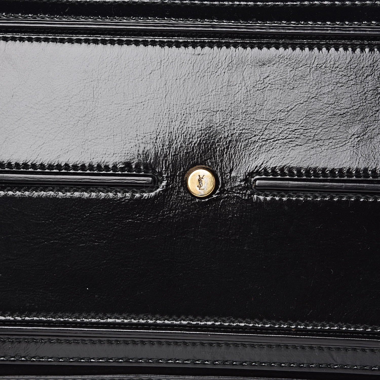 Saint Laurent Patent Large Muse Two Black 10 of 12