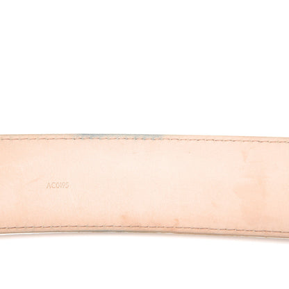 Louis Vuitton Damier Azur 40mm LV Initiales Belt 95 38 10 of 14