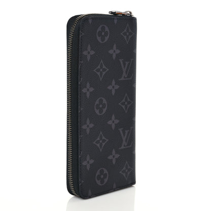 Louis Vuitton Monogram Eclipse Vertical Zippy Wallet 3 of 7