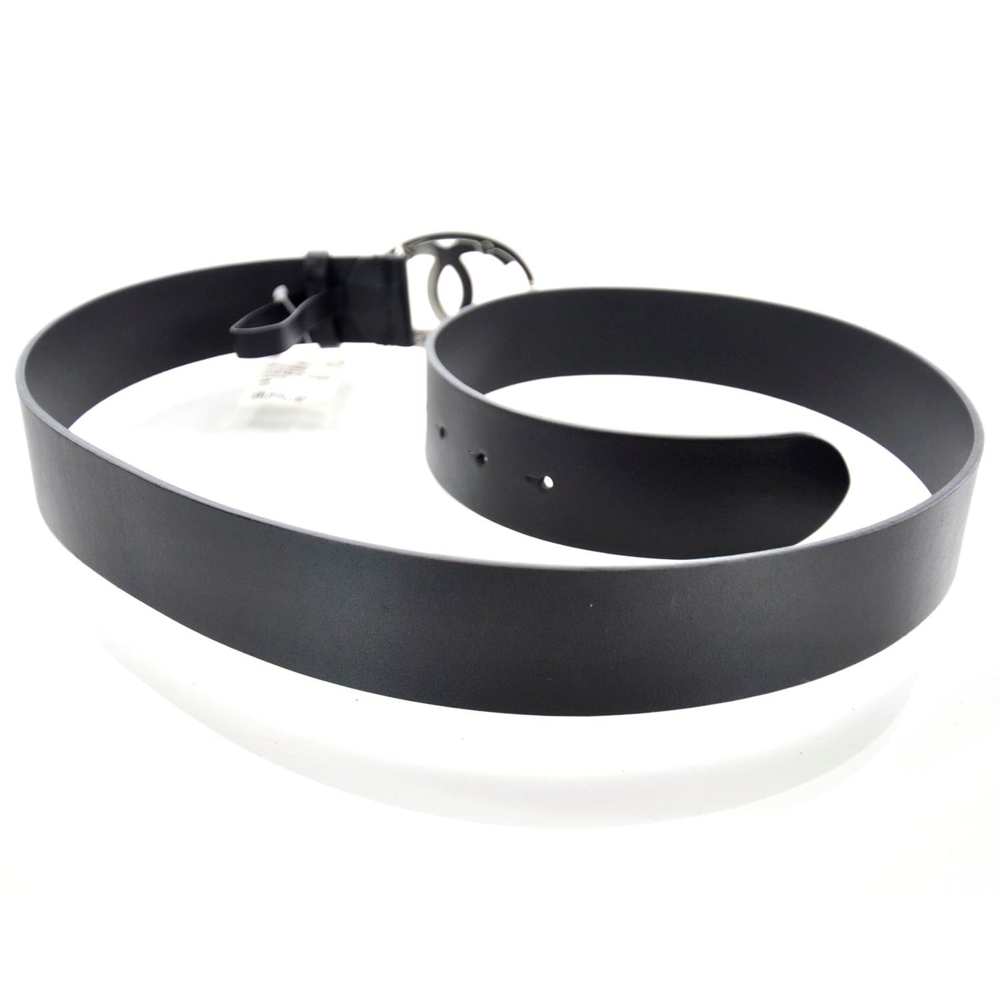 Leather CC Logo Belt 105 42 Black