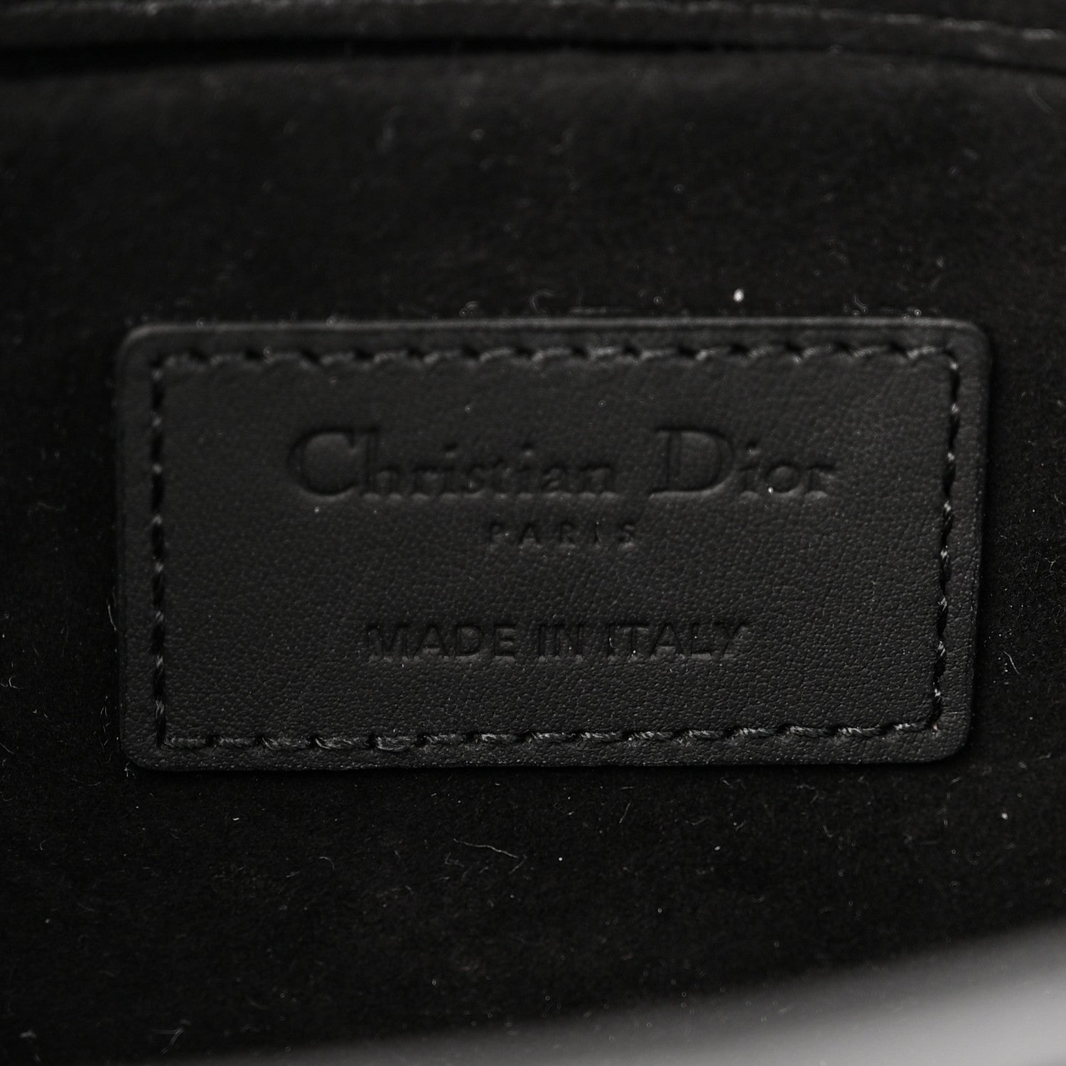 Christian Dior Ultra Matte Calfskin Cannage Medium Lady D-Joy Black 6 of 10